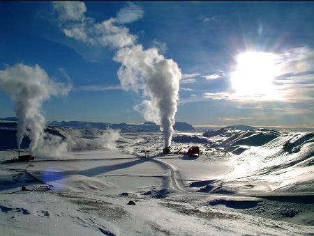 Exploitations géothermiques en Islande Exploitations géothermiques en Islande