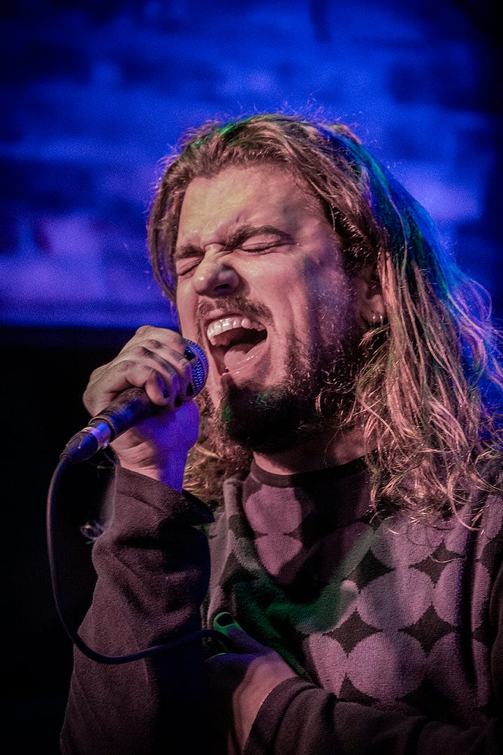 Landon Green performs at the Iron Horse Pub, Wichita Falls