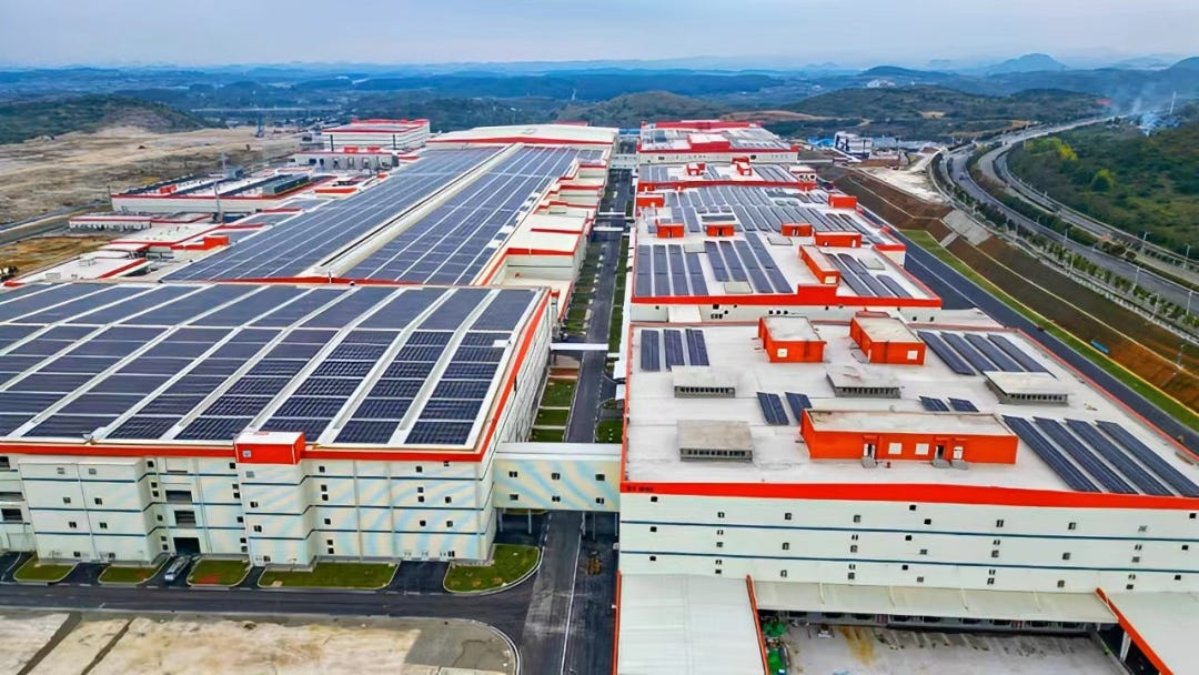 CATL's Guiyang plant put into operation CATL's Guiyang plant put into operation