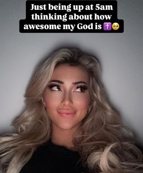 Former OnlyFans Model Nala Rey Tells Protestia “I 100% believe in the Trinity”