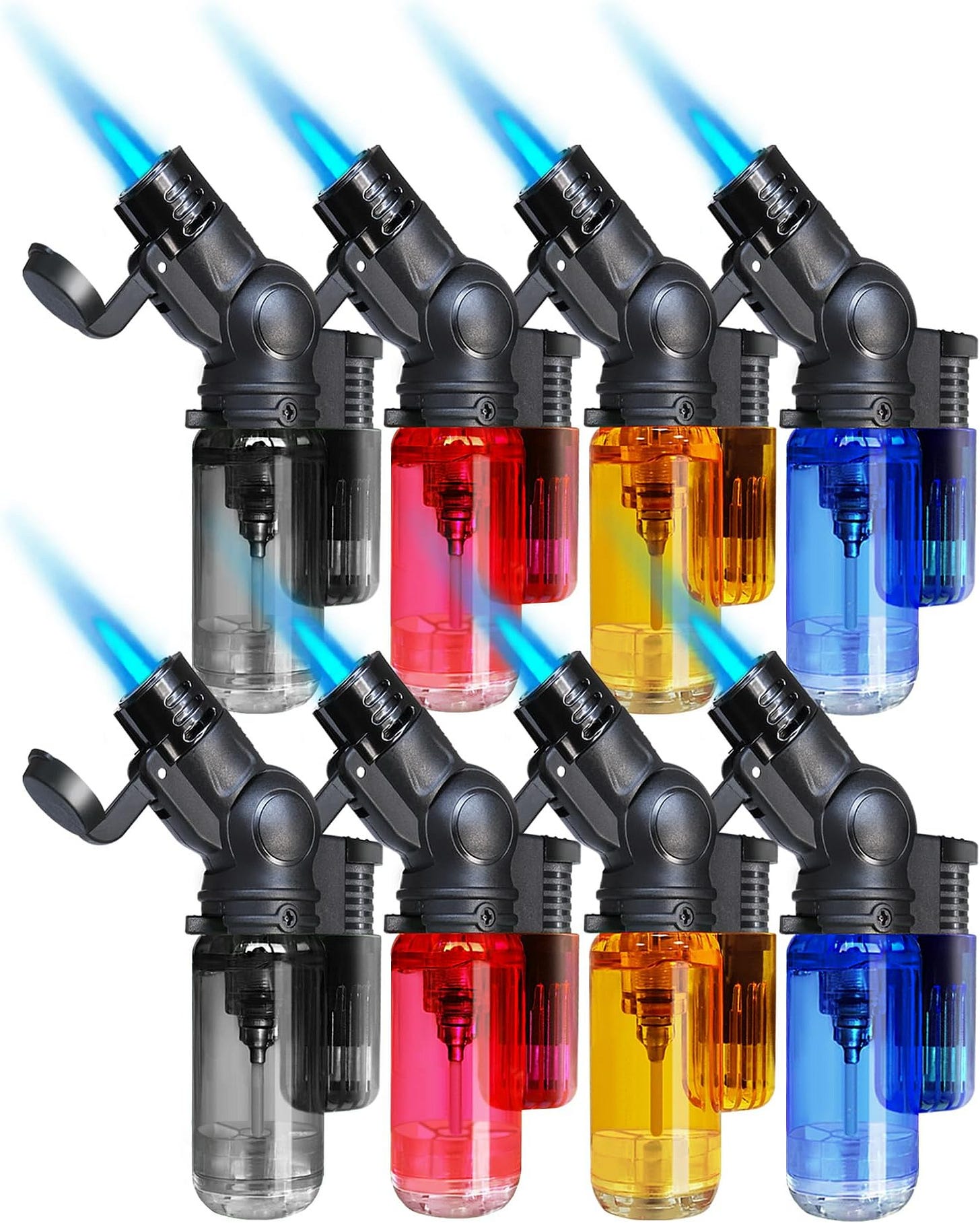 Amazon.com: Crocs Torch Lighter, 12-Pack Refillable Butane Torch ...