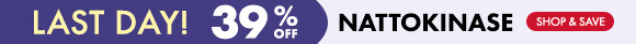 Get 39% Off on Nattokinase