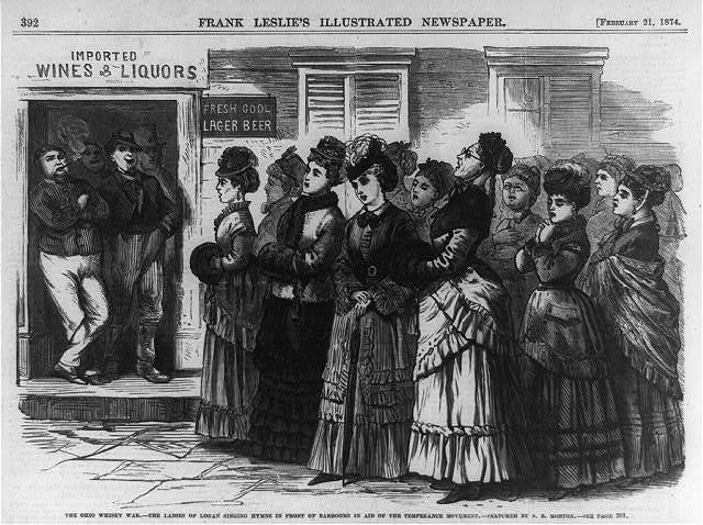 Women Led the Temperance Charge - Prohibition: An Interactive History