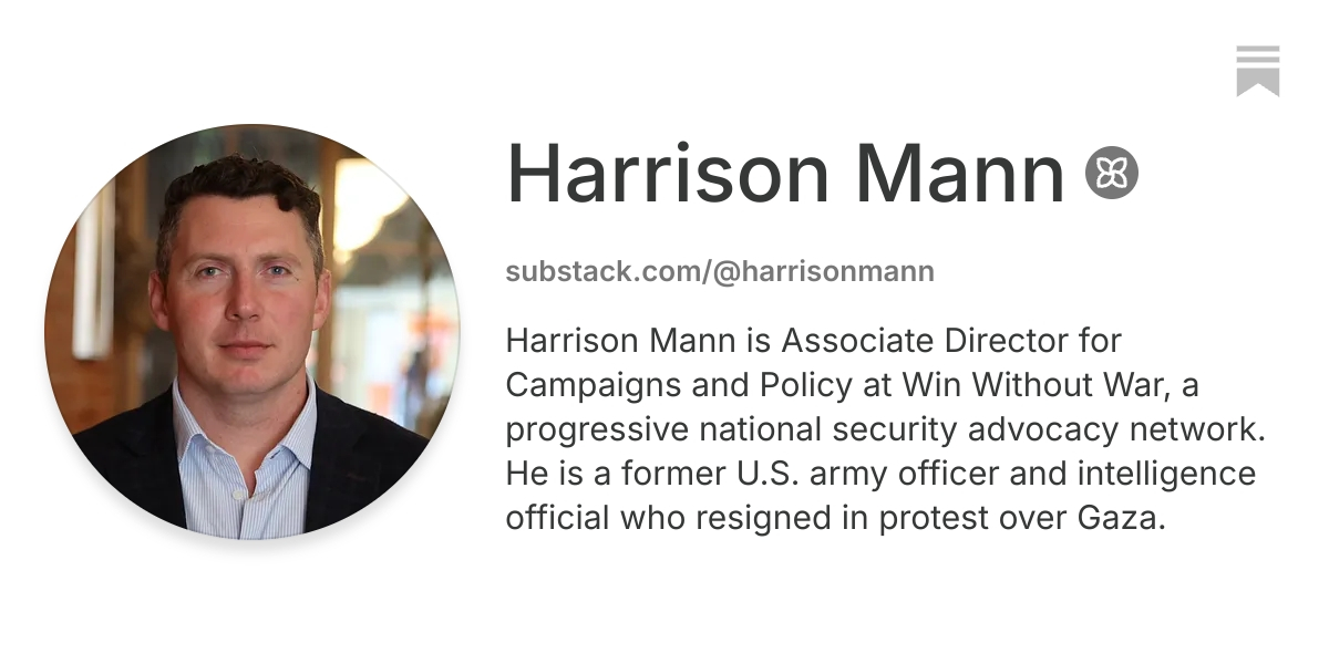 Harrison Mann | Substack