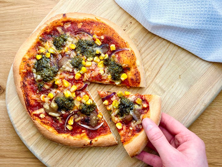 Dairy free pizza