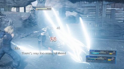 Whispers impale their enemies, just like Sephiroth.