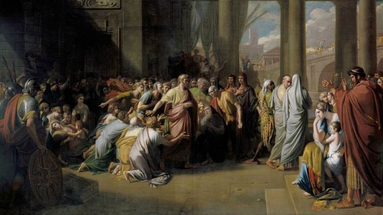 A painting of a group of people in a room

AI-generated content may be incorrect.