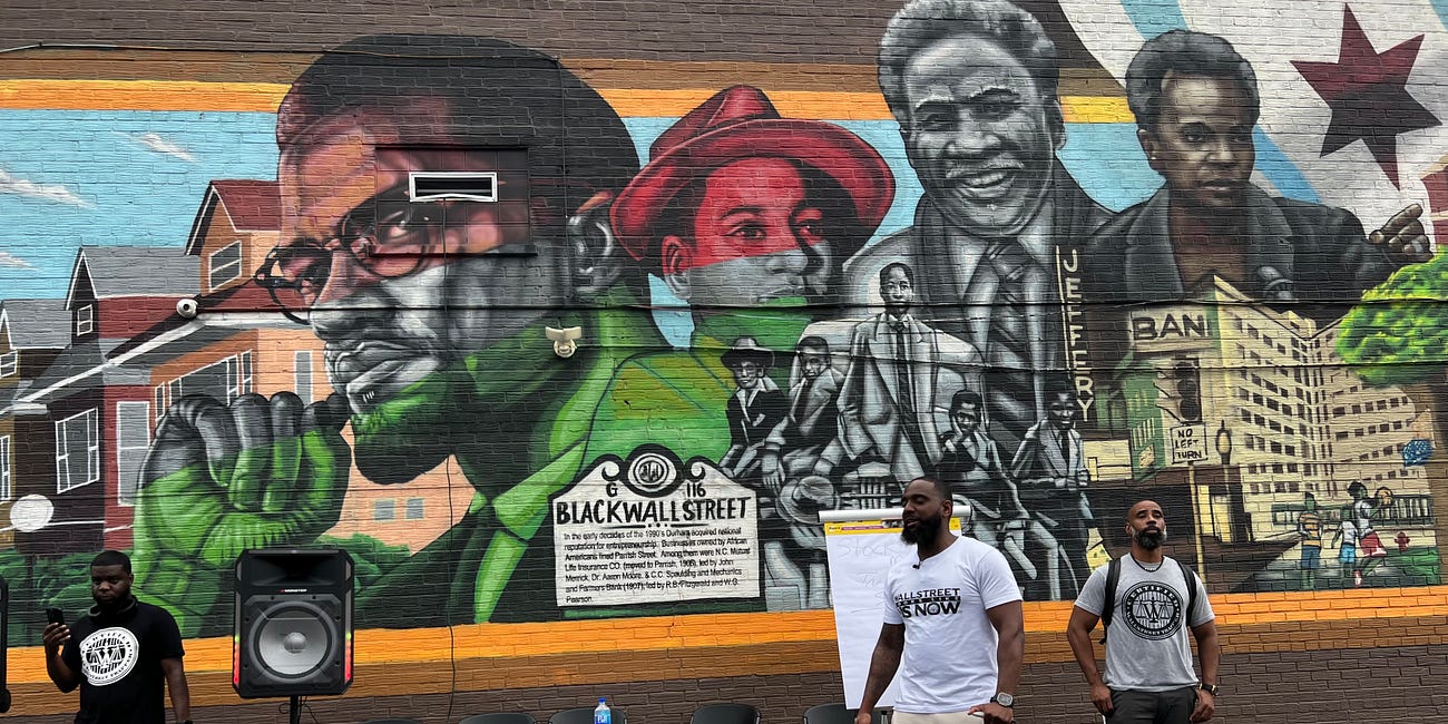 Stock market in the streets