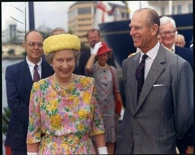 HM QUEEN ELIZABETH FLORIDA ROYAL YACHT 1991 | eBay