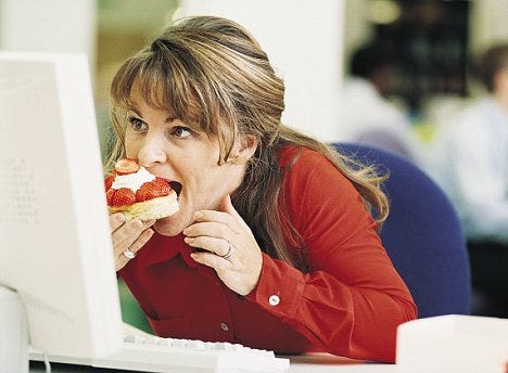 Is overeating down to a fear of ageing? Free radicals that drive process are suppressed when we eat too much | Daily Mail Online