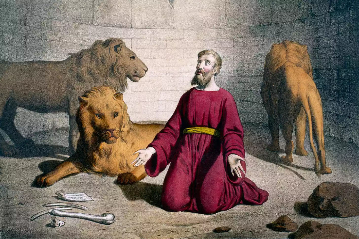 Daniel in Lions Den