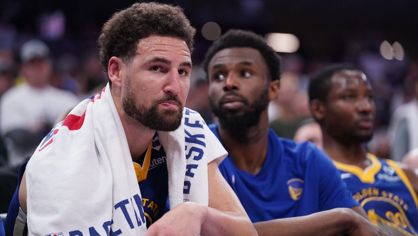 X/Twitter's AI accuses Klay Thompson of brick vandalism after 0-10  performance