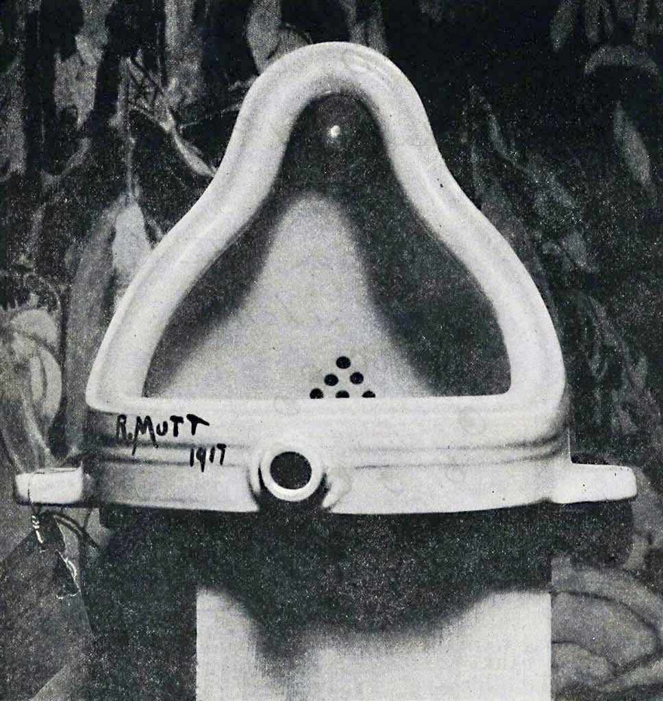 Image of "Fountain" by Marcel Duchamp [Public domain], via Wikimedia Commons