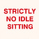 No Idle Sitting