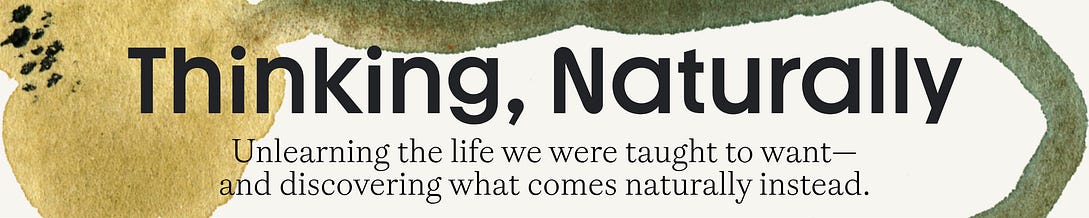 Thinking, Naturally