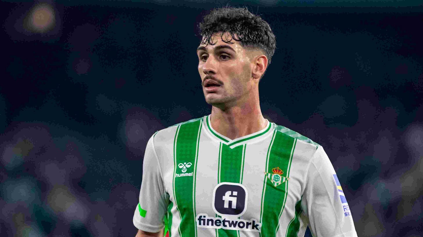 Johnny Cardoso el criterio excepcional con el balón en el Betis Johnny Cardoso el criterio excepcional con el balón en el Betis