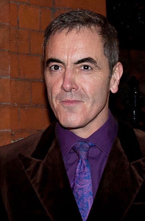 Photograph of Cold Feet and Bosch actor James Nesbitt from his Wikipedia page. Photograph of Cold Feet and Bosch actor James Nesbitt from his Wikipedia page.