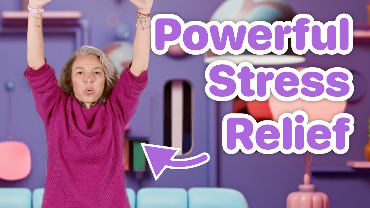Powerful Stress Relief in 30 Seconds Powerful Stress Relief in 30 Seconds
