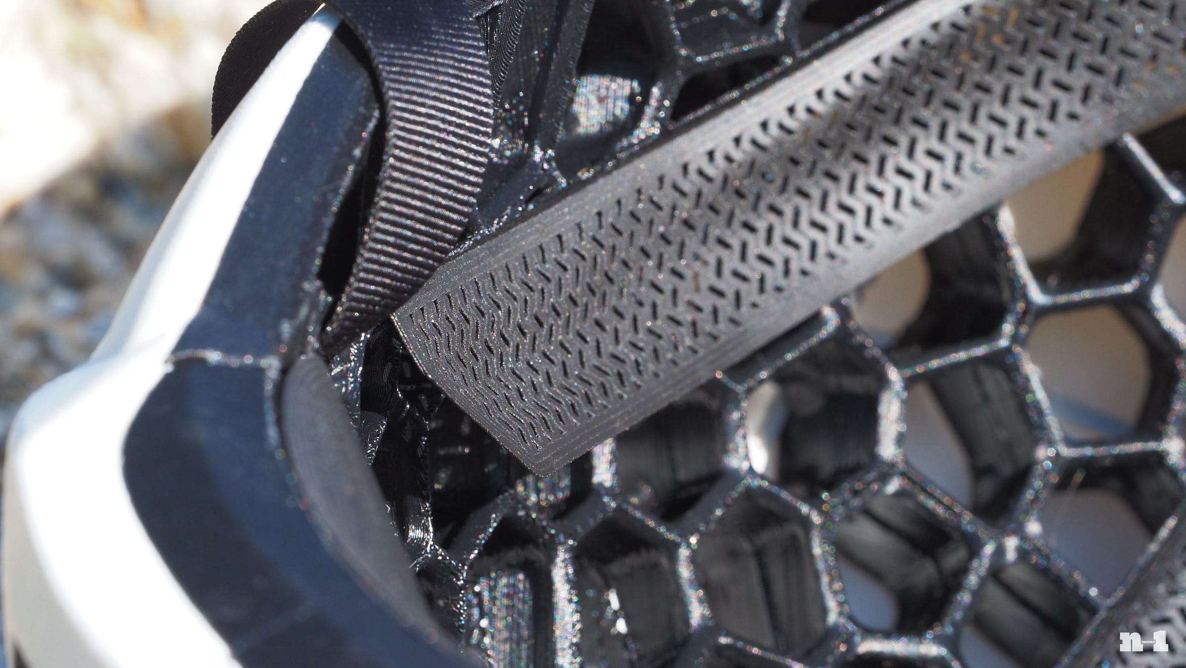 KAV Rhoan 3D-printed helmet Air Fit padding