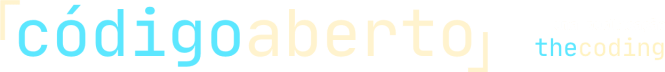 「 código aberto 」