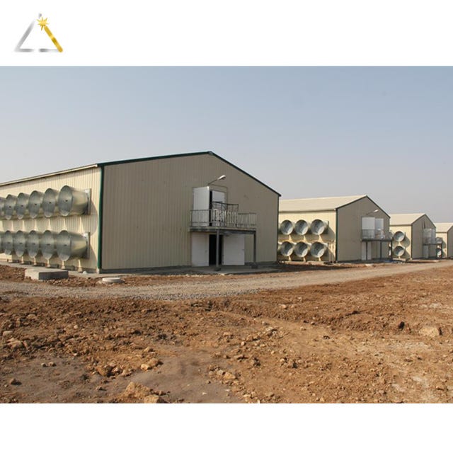 Galvanized/Painted Metal Frame PU/Rockwool/EPS Foam Sandwich Panel Poultry  Farm Steel Structure Shed Chicken House for Broiler/Breeder/Egg/Layer Hens  - Structure Steel 310 Ub 40.4, Heavy Industrial Steel Structures |  Made-in-China.com