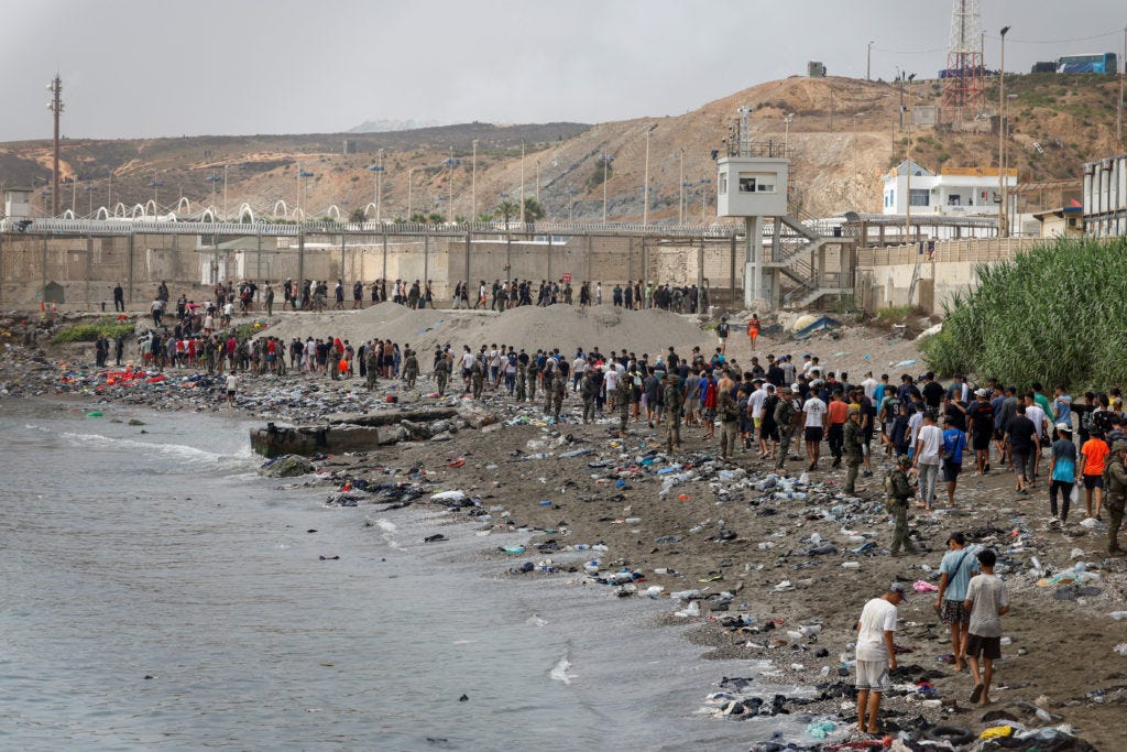 What to know about the Spanish enclave of Ceuta as migrant arrivals from  Morocco spike | PBS News