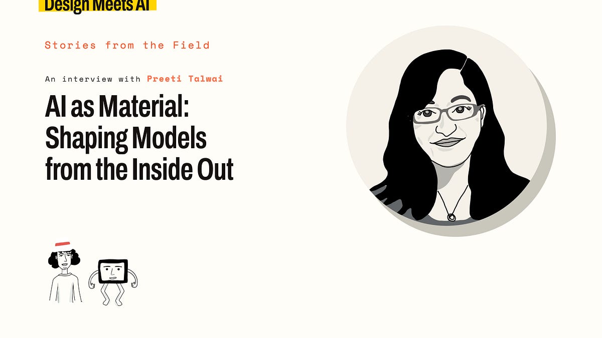 AI as Raw Material: What Happens When Designers Shape Models Instead of Interfaces