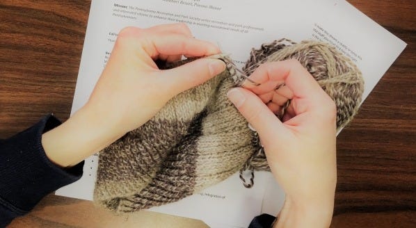 How to Knit Together a Public Meeting How to Knit Together a Public Meeting