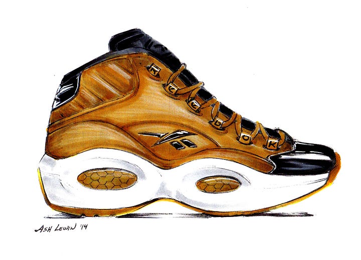 Reebok Question Concept Colorways - Fame, Ruby, and Homage