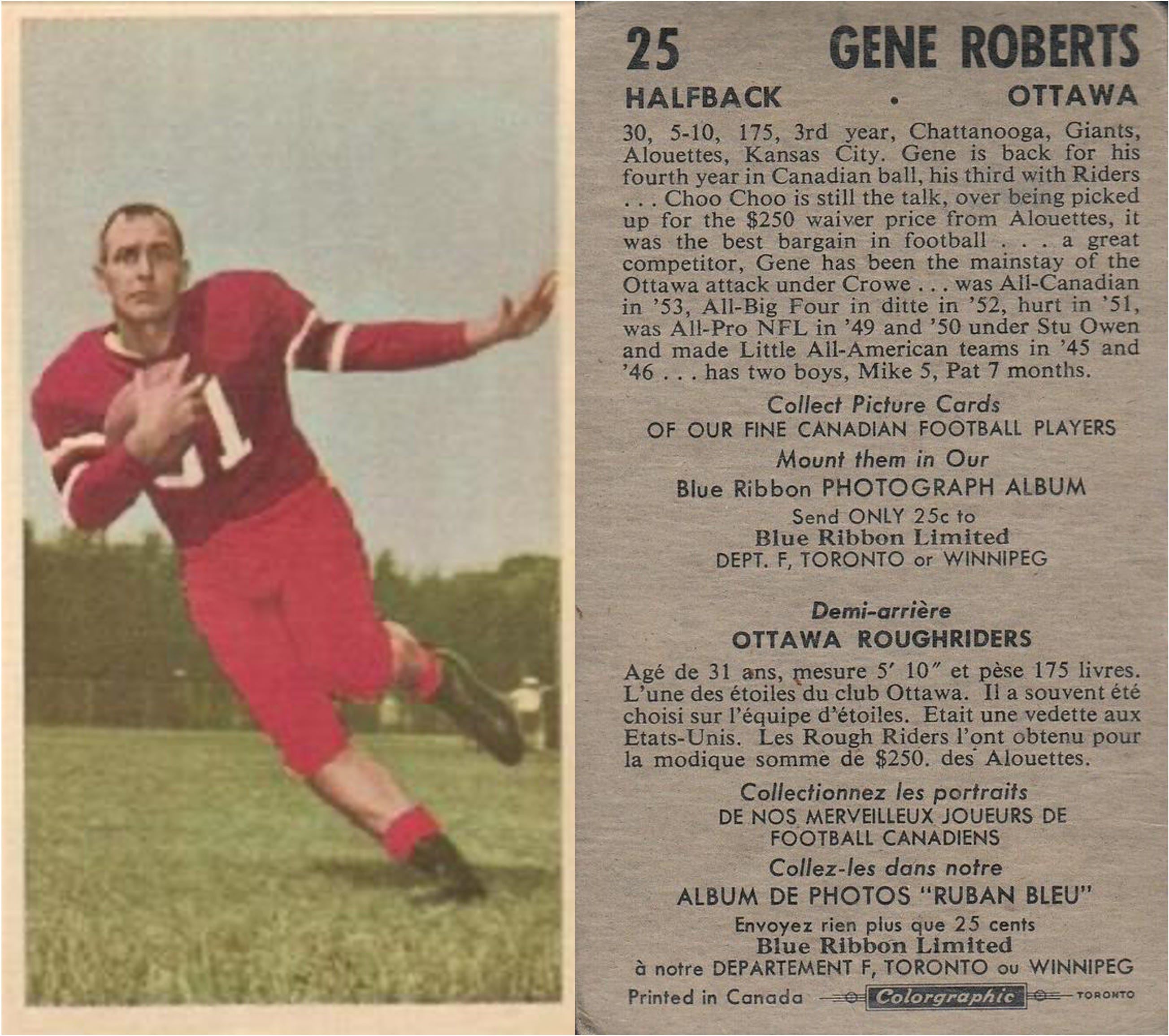 Today's Tidbit... Gene Roberts' Rushing Triple Crown