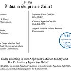 Indiana Supreme Court stops ballot distribution until it decides Senate Dist. 23 recount appeal
