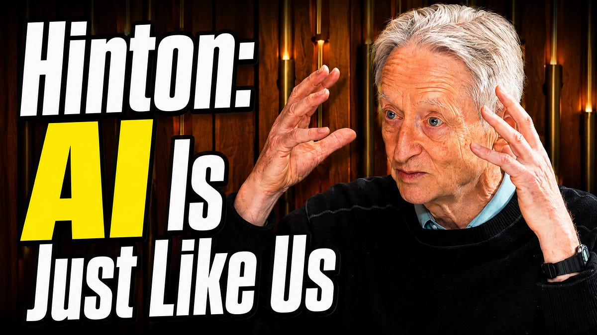 Nobel Prize Winner Geoffrey Hinton on AI: “They’re Beings Like Us”