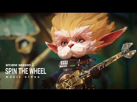 Spin The Wheel ft heimerdinger scene | arcane season 2 - YouTube