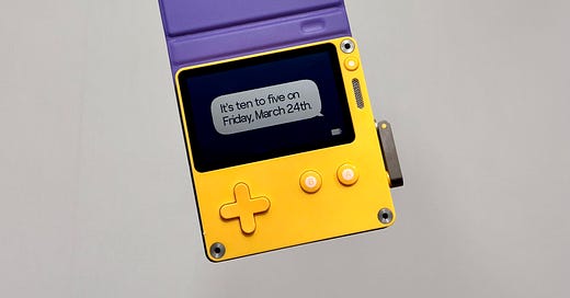 PLAYDATE with PURPLE Cover - Handheld Console by Panic