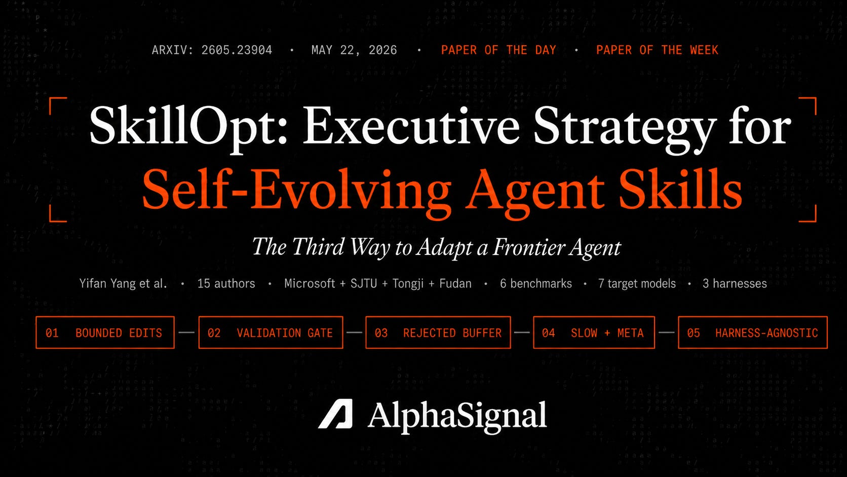 The Third Way to Adapt a Frontier Agent