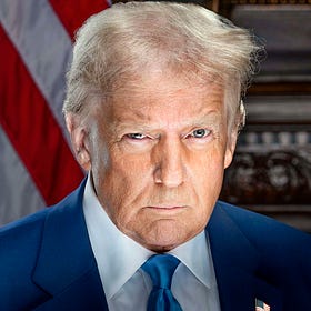 An old man in a hurry