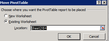 Move Excel Pivot Table 2010 Move Excel Pivot Table 2010