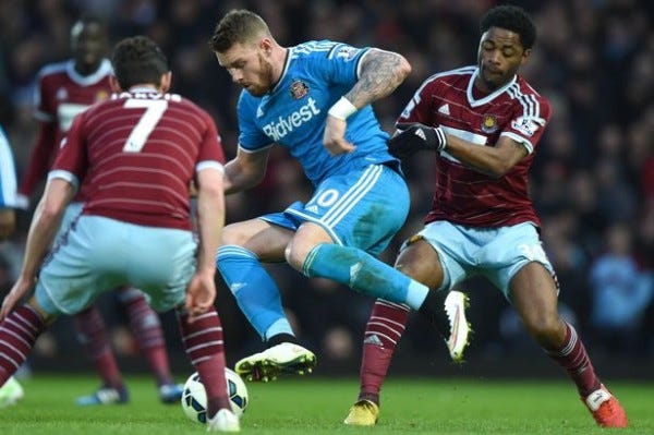 west ham beats sunderland premier league 2015 west ham beats sunderland premier league 2015