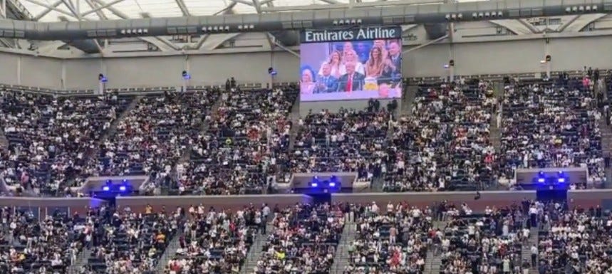 Trump Went To The US Open And Got Booed Twice At A Tennis Tournament