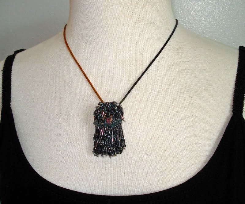 beaded sitting puli dog pin pendant ets y bead embroidery mannequin display beaded sitting puli dog pin pendant ets y bead embroidery mannequin display