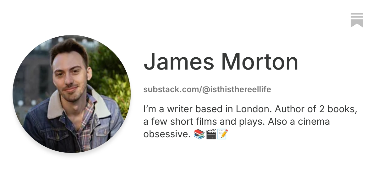 James Morton | Substack