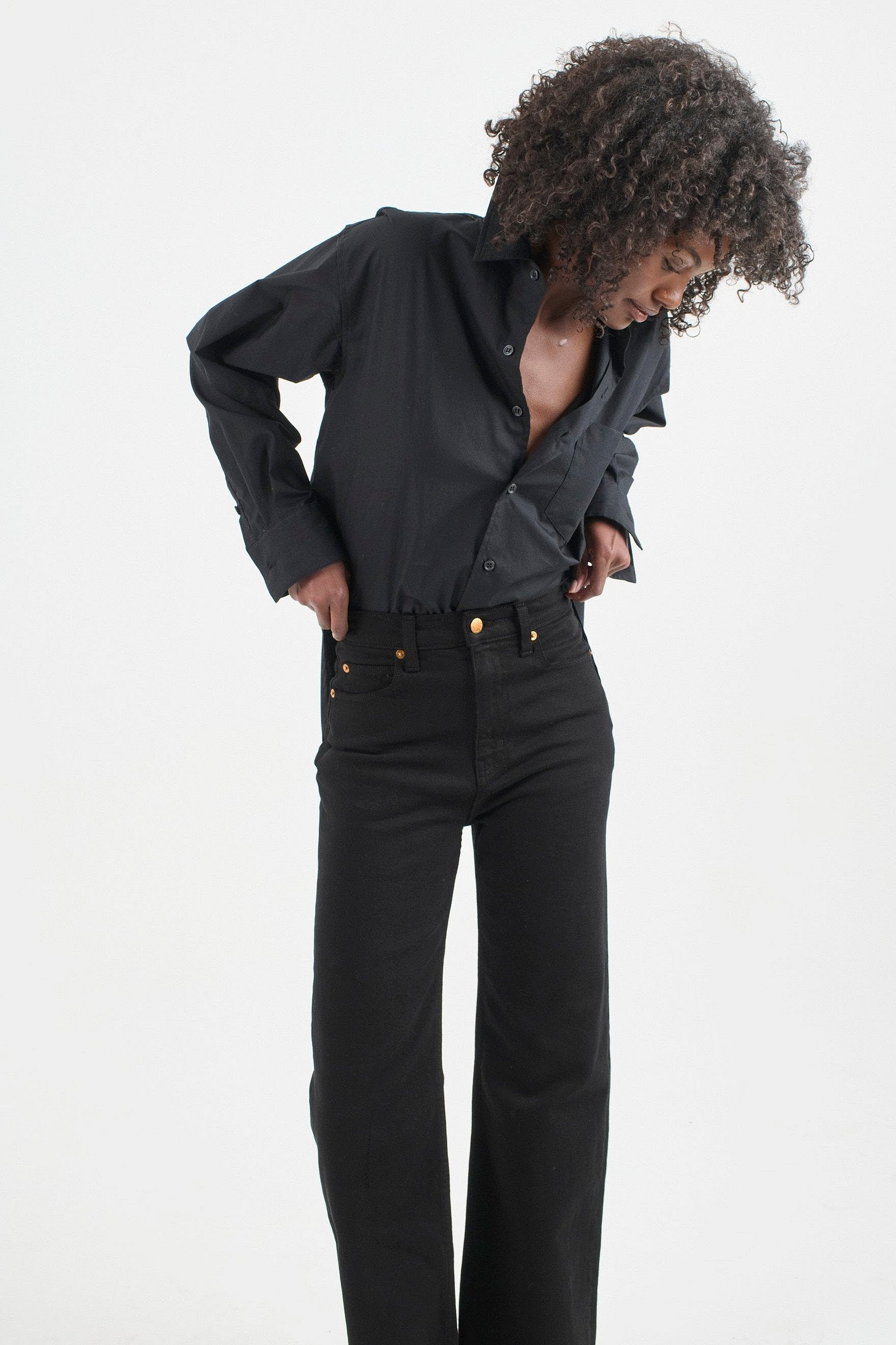 Image of The Crease Jean in Black