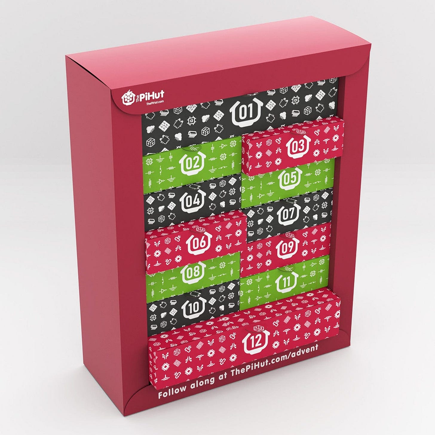 Maker Advent Calendar - The 12 Projects of Codemas (inc. Raspberry Pi Pico  H)