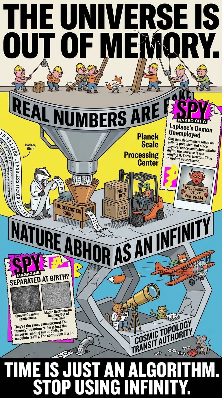 The Infinite Ponzi Scheme: How a Few Mathematical Misfits Called the Universe’s Bluff