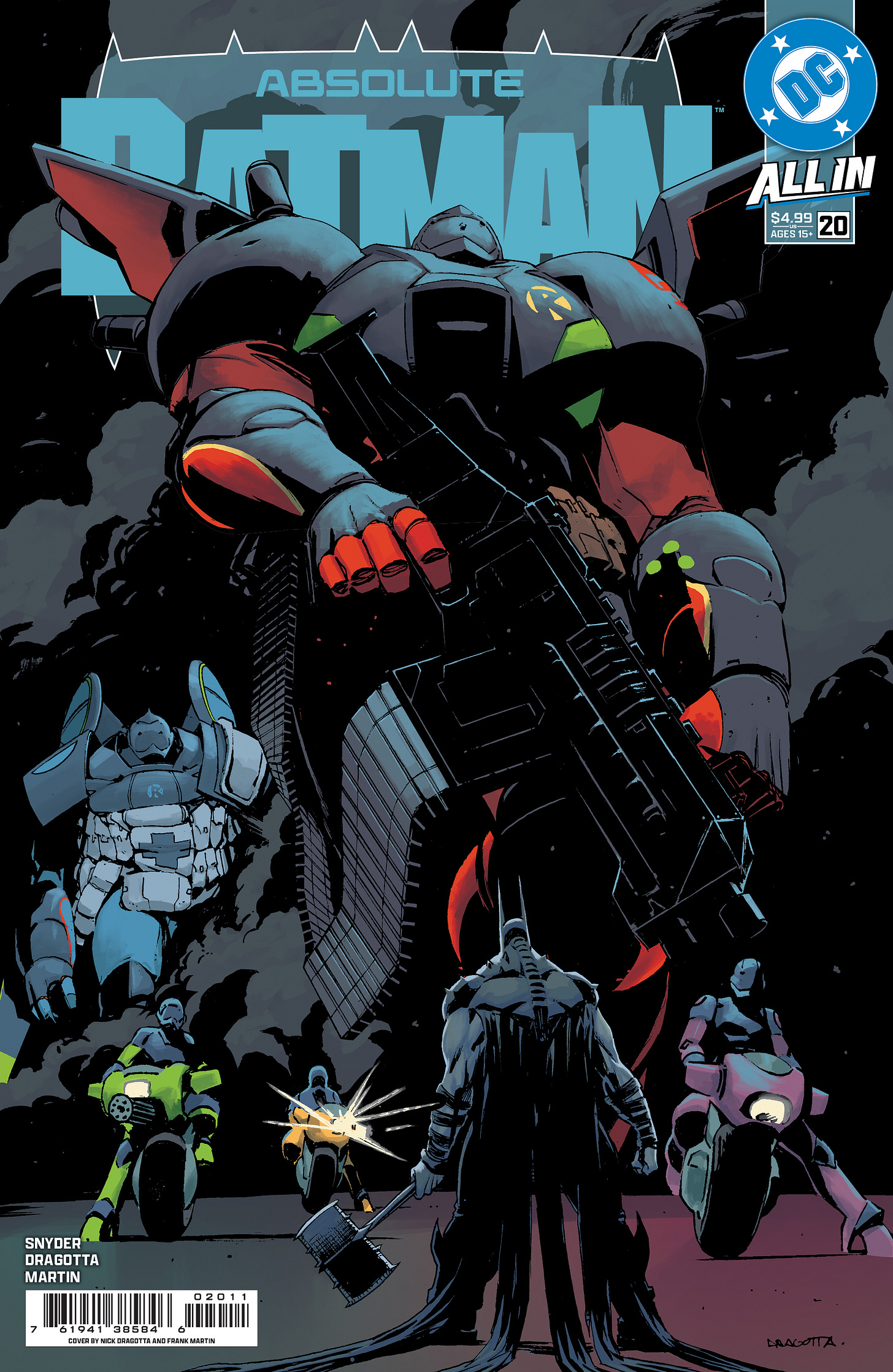 ABSOLUTE BATMAN #20 CVR A NICK DRAGOTTA