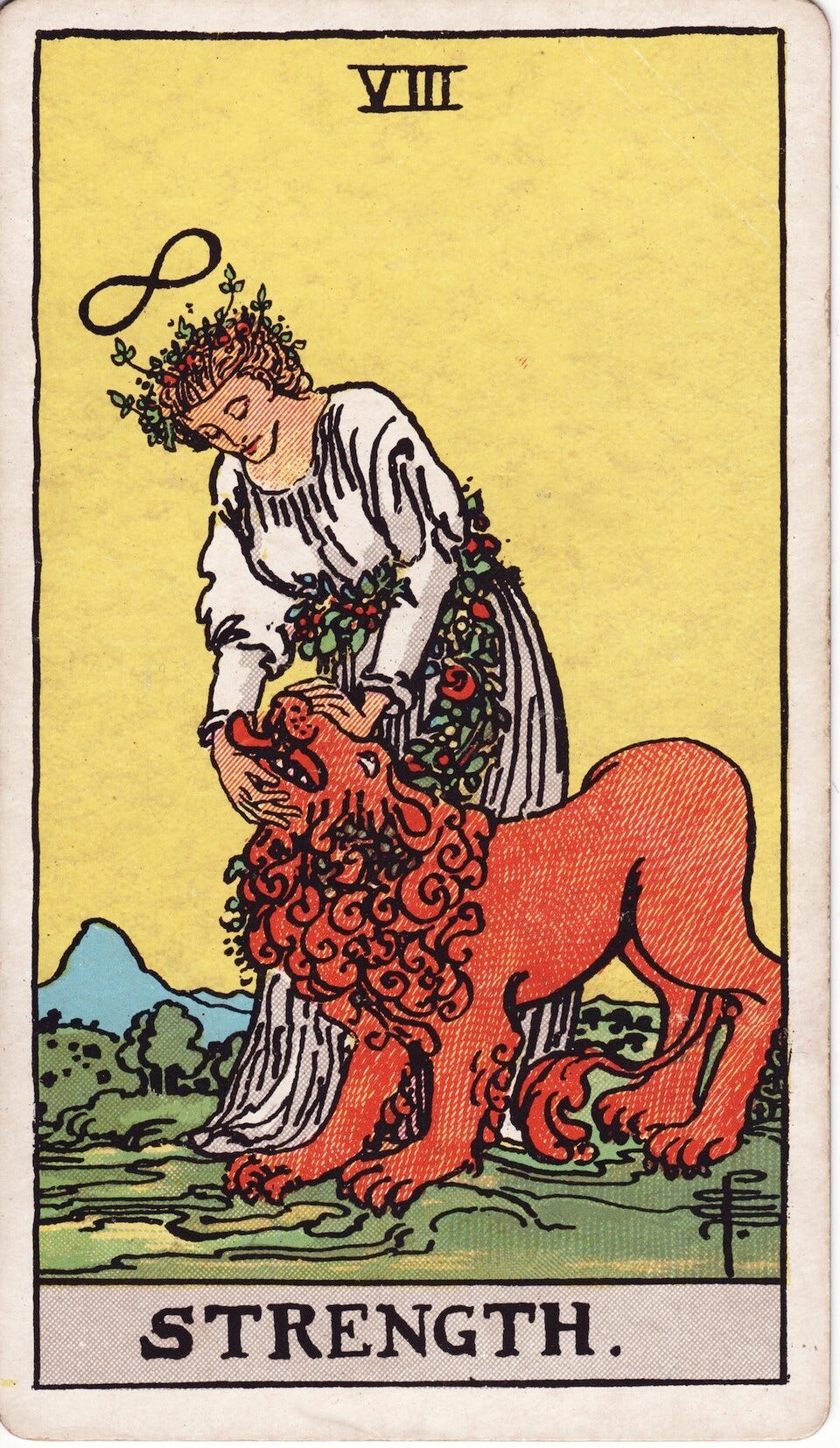 Strength (tarot card) - Wikipedia