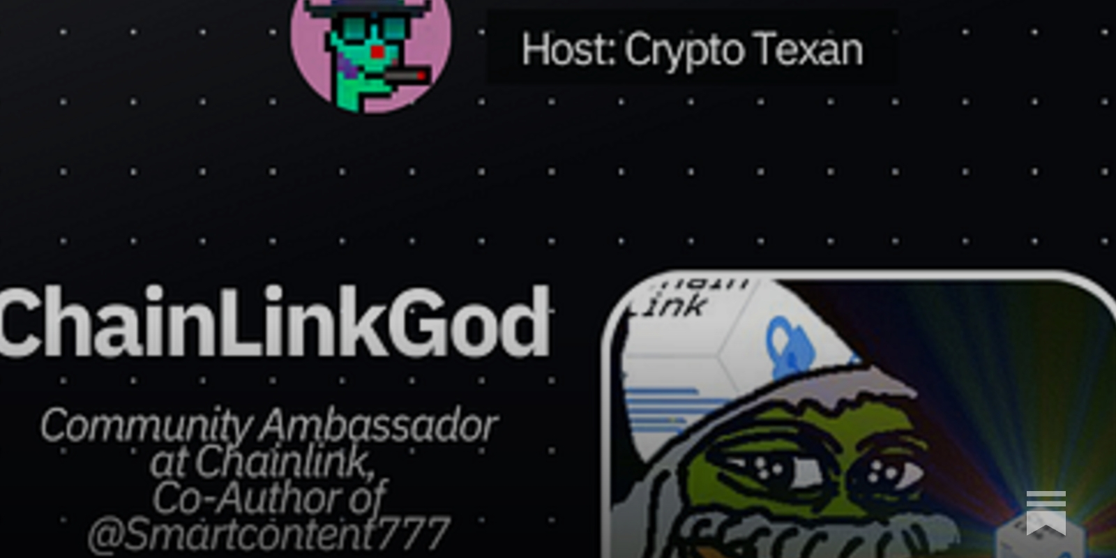 Conversations with the Coop - ChainLinkGod - Chainlink