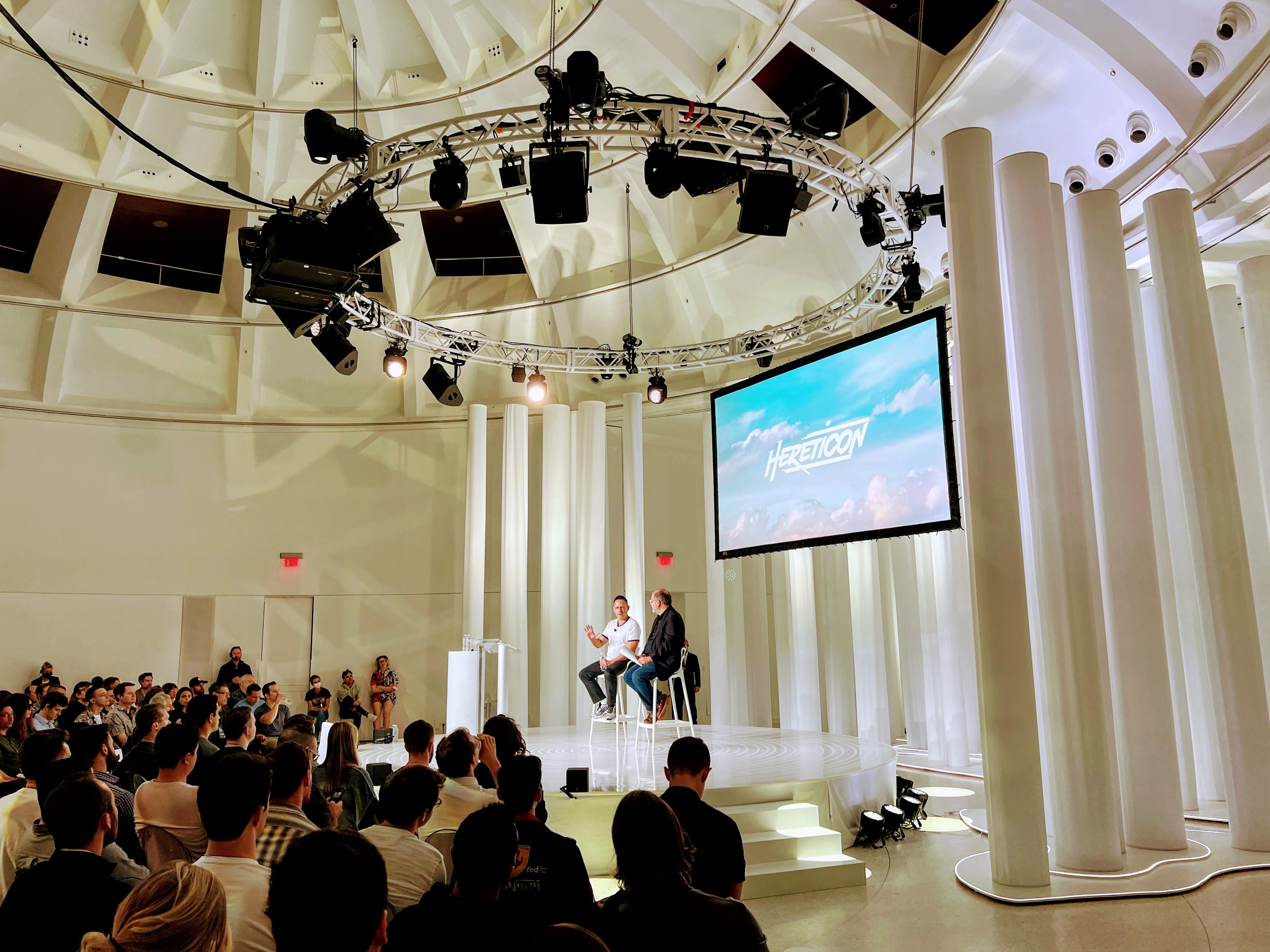 A conclave of heretics in the capital of capital