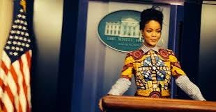 Rihanna Visited the White House and ...