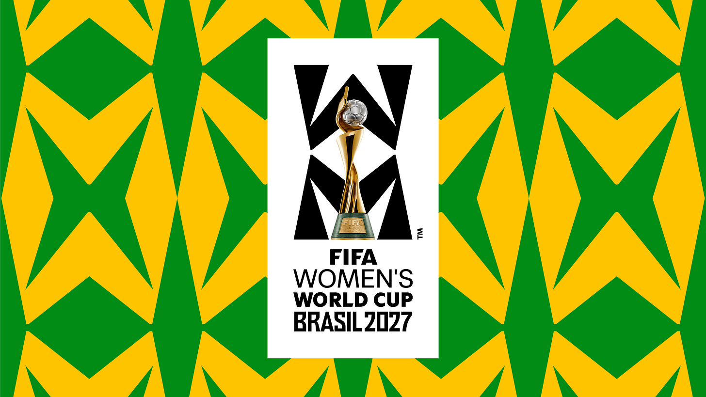 Official logo of the 2027 FIFA Women's World Cup is presented in Rio de Janeiro - City Hall of Rio de Janeiro - prefeitura.rio Official logo of the 2027 FIFA Women's World Cup is presented in Rio de Janeiro - City Hall of Rio de Janeiro - prefeitura.rio